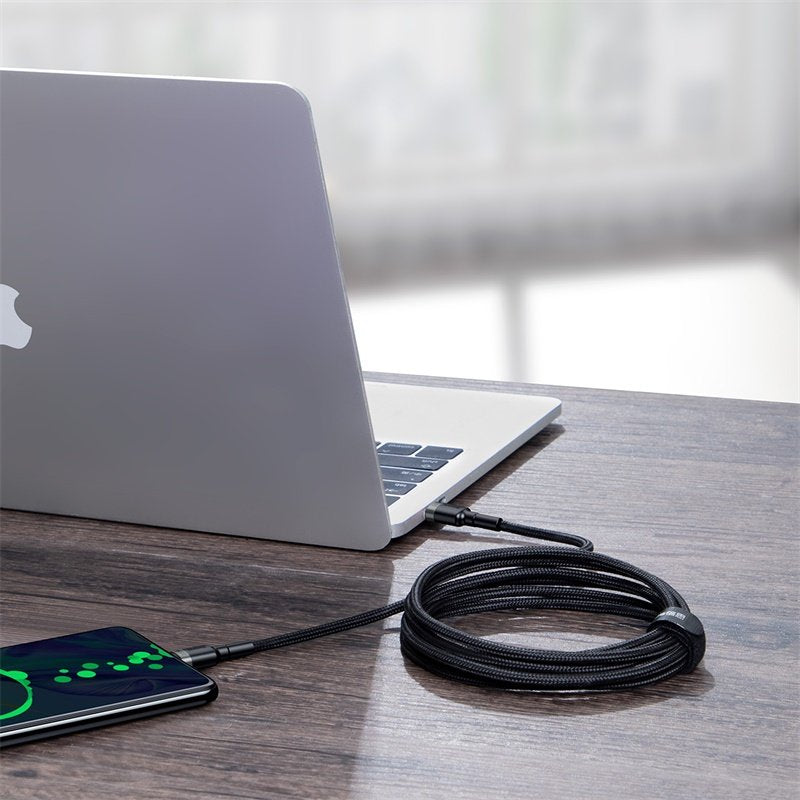 Baseus Cafule Gris/Negro - Cable Usb Tipo C A Tipo C  100w 2m