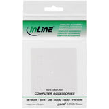 Caja De Montaje En Superficie Inline Para Keystone 2x Rj45, Blanco