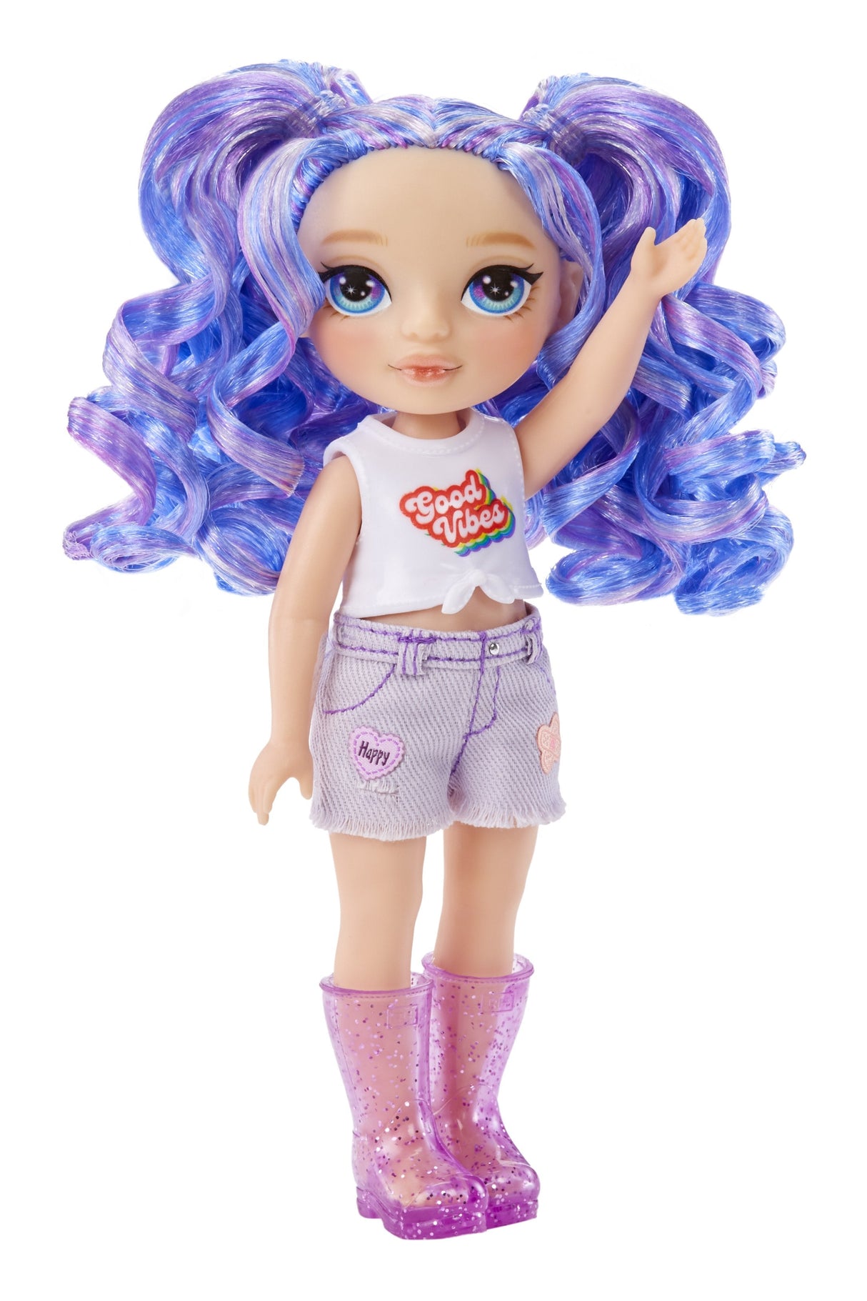 Muñeca  Mga Entertainment Rainbow High Littles - Amatista (Púrpura) 531234-Euc