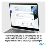 Portátil Hp Omnibook X 14-Fe1004ns Copilot+Pc, Qc Snapdragon X Plus X1p-42-100, 16gb, 512gb Ssd, 14", W11 - Plata