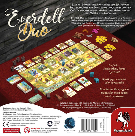 EAN 4250231742002 - Pegasus Everdell Duo 40 min Juego de mesa imagen 4