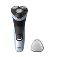 EAN 8720689019033 - Philips X3003/00 afeitadora Máquina de afeitar de rotación Recortadora Negro, Azul imagen 1