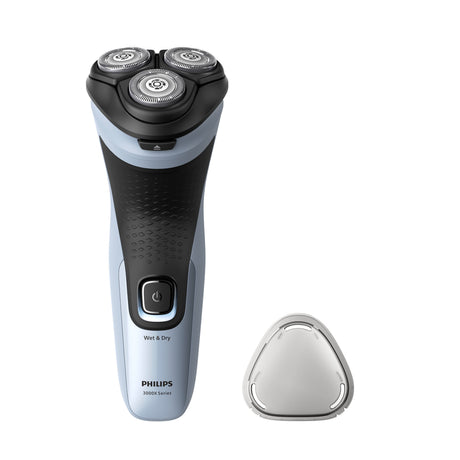 EAN 8720689019033 - Philips X3003/00 afeitadora Máquina de afeitar de rotación Recortadora Azul imagen 2