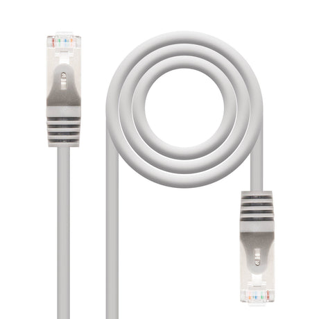 EAN 8433281002579 - Nanocable 15m Cat6e cable de red Gris F/UTP (FTP) imagen 1