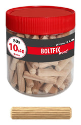 Tox Boltfix Wood Holzdübel 8 X 40 Mm, 100 Unidades