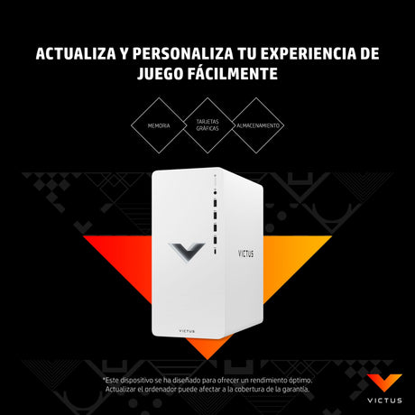 EAN 0196786500459 - Victus by HP 0108ns PC AMD Ryzen™ 5 5600G 16 GB DDR4-SDRAM 512 GB SSD AMD Radeon RX 6400 Windows 11 Home  imagen 22