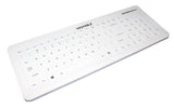 Man&Machine Very Cool Flat De Blanco Hygienetastatur,Blanco,104tasten,De