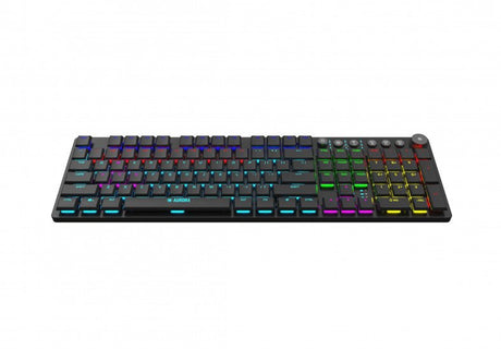 EAN 5903968680190 - iBox AURORA K-6 teclado Universal RF Wireless + Bluetooth QWERTY Inglés Negro imagen 3