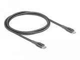 Delock Cable Datos Y Carga  Usb Tipo-C A Lightning Para Apple 1 M Mfi