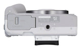 EAN 4549292205282 - Canon EOS R50, White + RF-S 18-45mm F4.5-6.3 IS STM Kit MILC 24,2 MP CMOS 6000 x 4000 Pixeles Blanco imagen 3