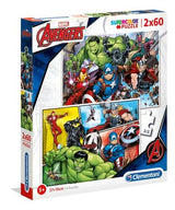 Puzzle Vengadores Avengers Marvel 2x60 Piezas