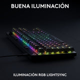 Logitech G Pro X Tkl Rapid Black