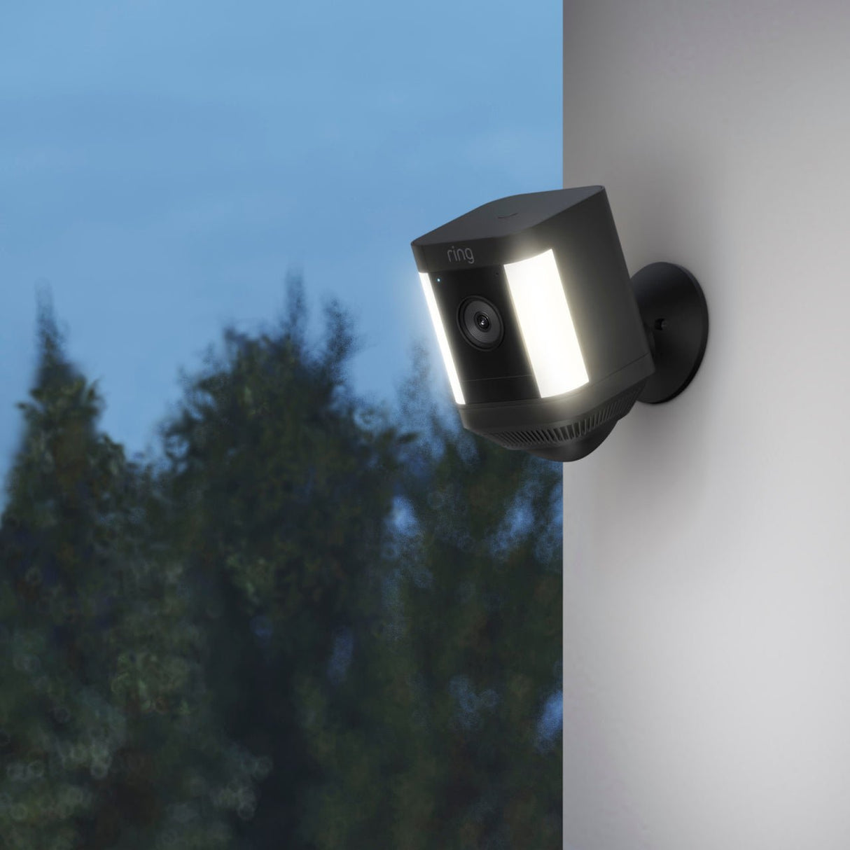 Ring Spotlight Cam Plus Battery Caja Cámara De Seguridad Ip Exterior 1920 X 1080 Pixeles Techo/Pared