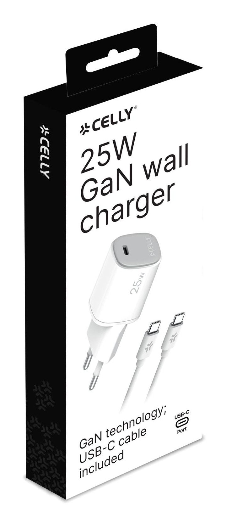 Cargador Gan 1c 25w + C A C Cable