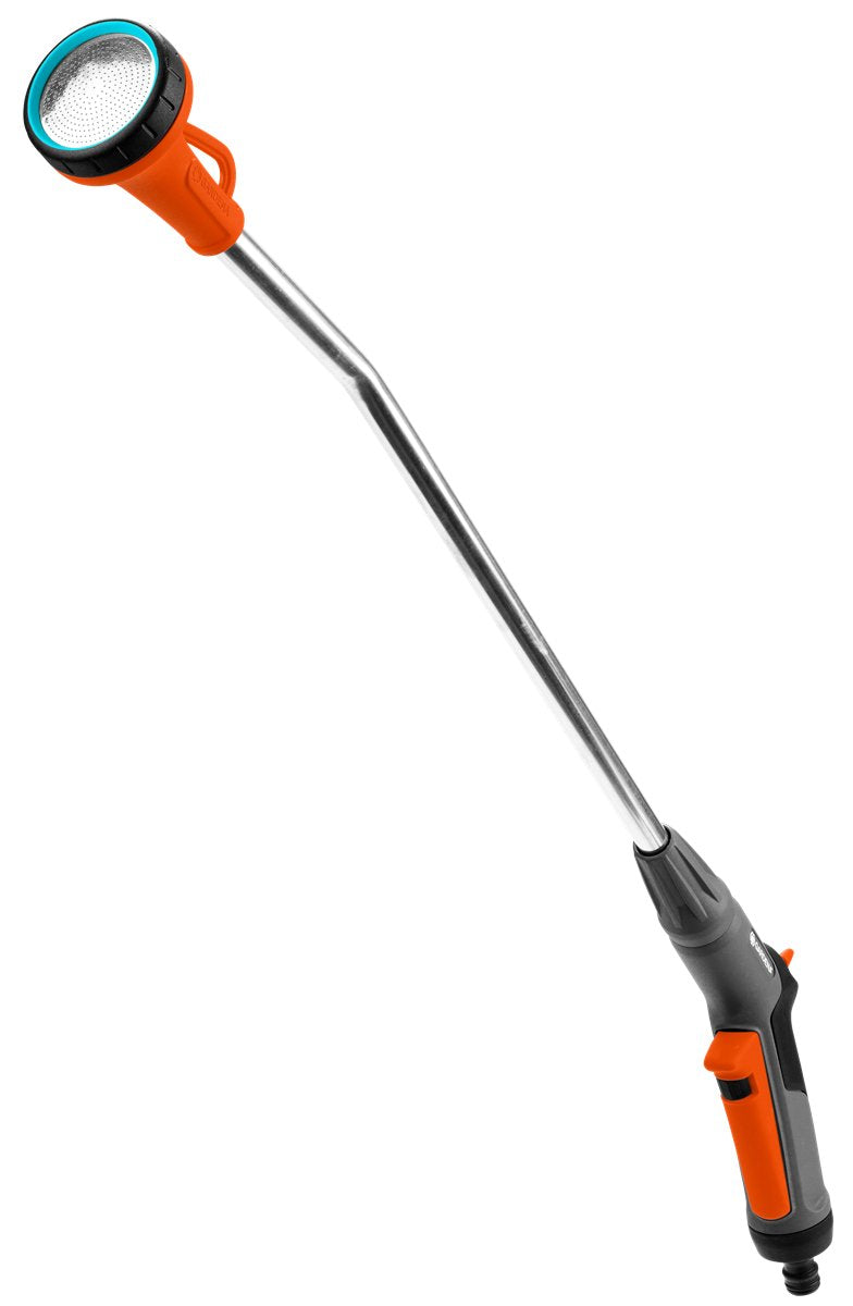 Gardena 18332-20 Pistola De Pulverización De Agua O Boquilla Lanza De Riego Pulverizadora Para Jardín Gris, Naranja