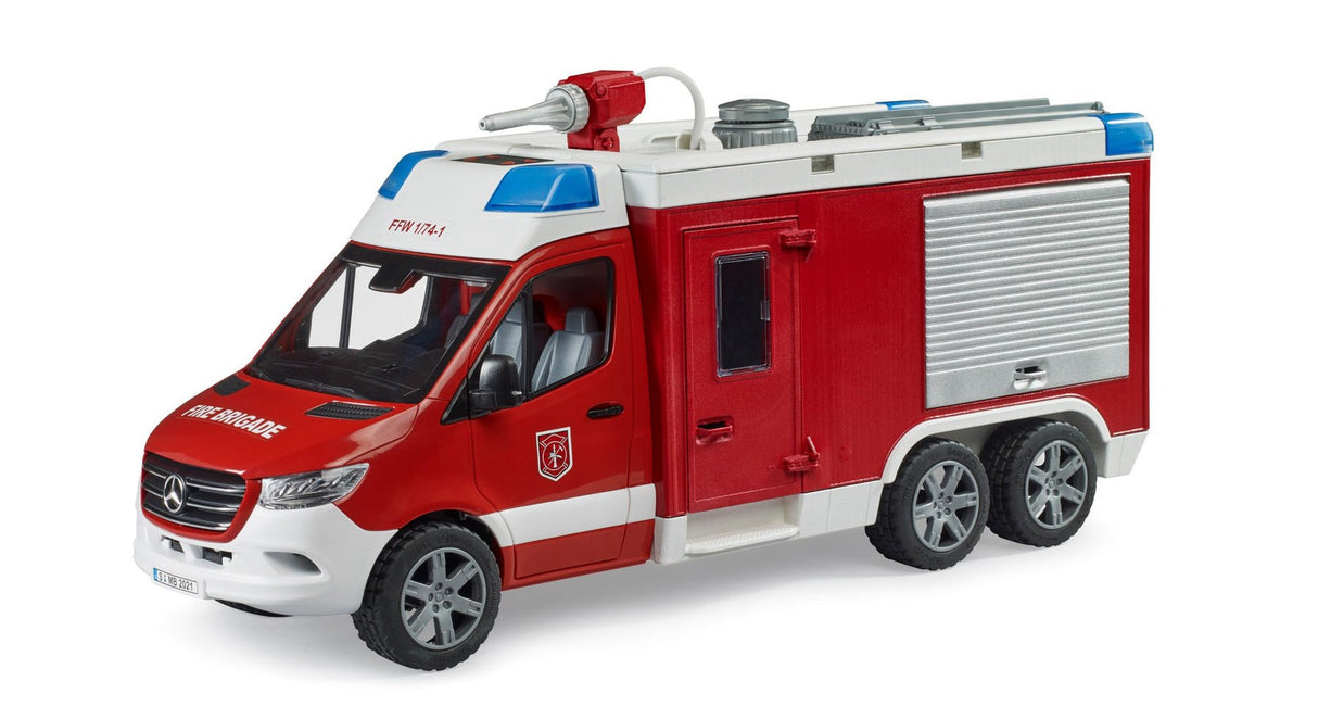 Bruder Mercedes Benz Sprinter Camión De Rescate Contra Incendios 02680