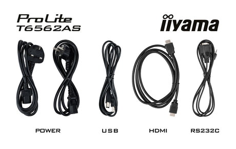 EAN 4948570120482 - iiyama T6562AS-B1 pantalla de señalización Panel plano interactivo 163,8 cm (64.5") LED 500 cd / m² 4K Ul imagen 10