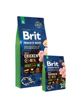 Brit Premium By Nature Adult Xl 15kg Chicken, Salmon