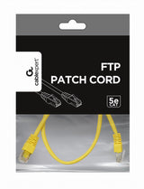 Gembird Cable De Red Rj45, Cat.5e, Ftp, 0.5m, Yellow