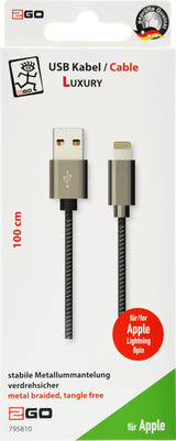 EAN 4010425958103 - 2GO 795810 cable de conector Lightning 1 m imagen 2