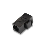 Aisens Empalme Rj45 Cat.6 Utp Para Panel De Parcheo O Roseta - Negro