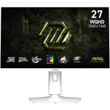 Monitor Msi  (27") 2560 X 1440 Pixel 9s6-3ce49h-028 16:9 Wide Quad Hd Rapid Ips 0,5 Ms 320 Hz Hdr Displayport Hdmi Pivot Height Vesa