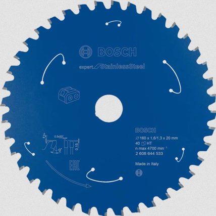EAN 3165140957632 - Bosch 2 608 644 533 hoja de sierra circular 16 cm 1 pieza(s) imagen 1