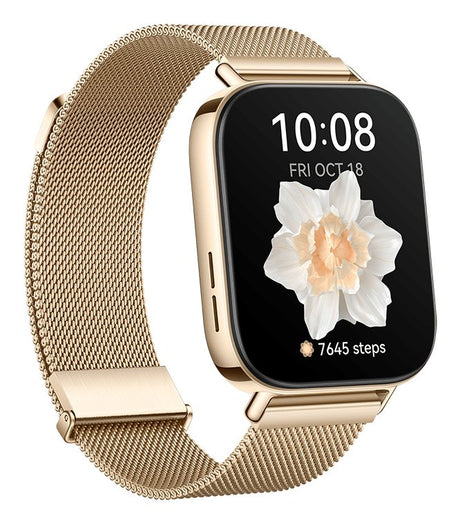 EAN 6942103128790 - Huawei WATCH FIT 3 4,62 cm (1.82") AMOLED 43.2 mm Digital 408 x 480 Pixeles Pantalla táctil Oro Wifi GPS  imagen 3