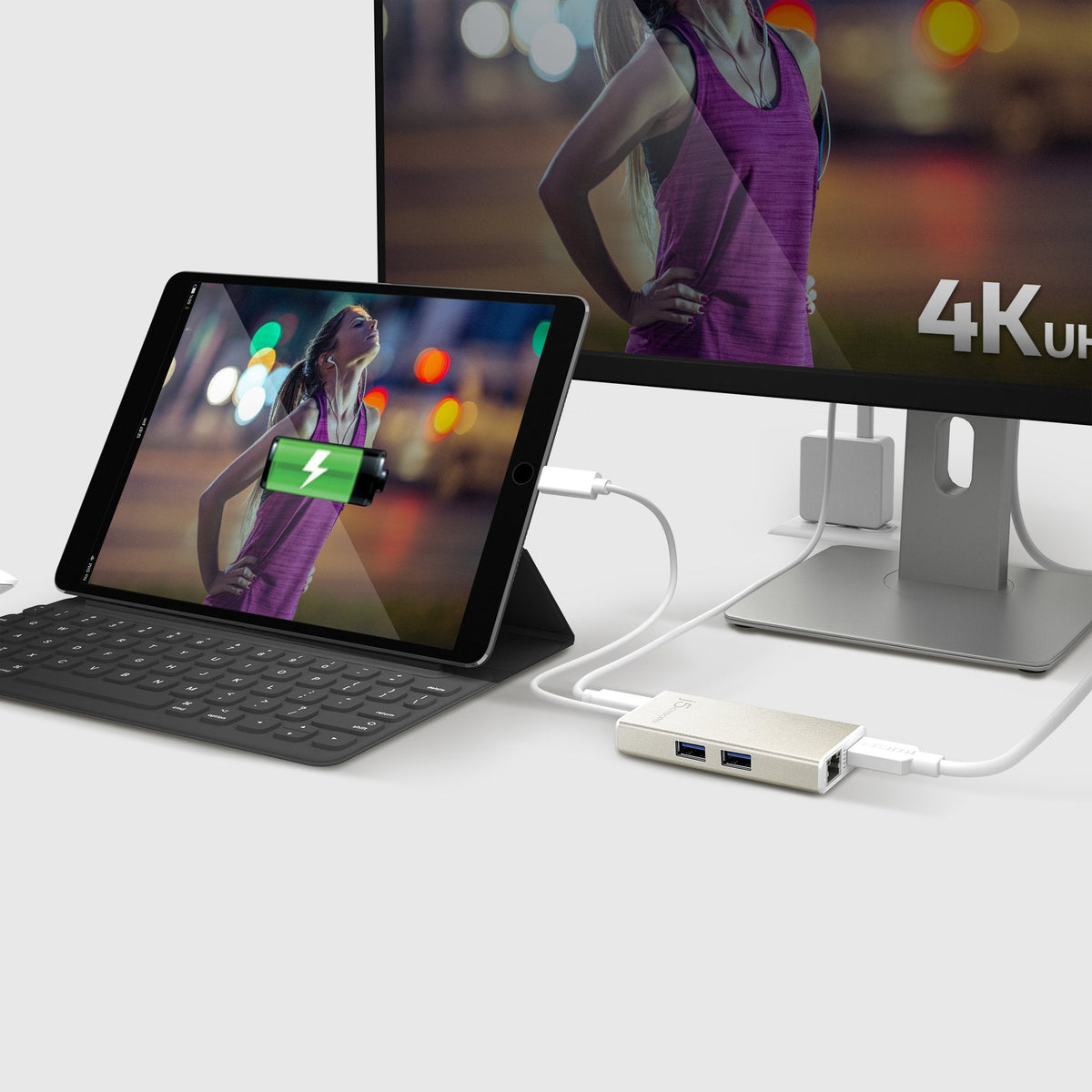 J5create Jca374-N Adaptador Múltiple Usb-C