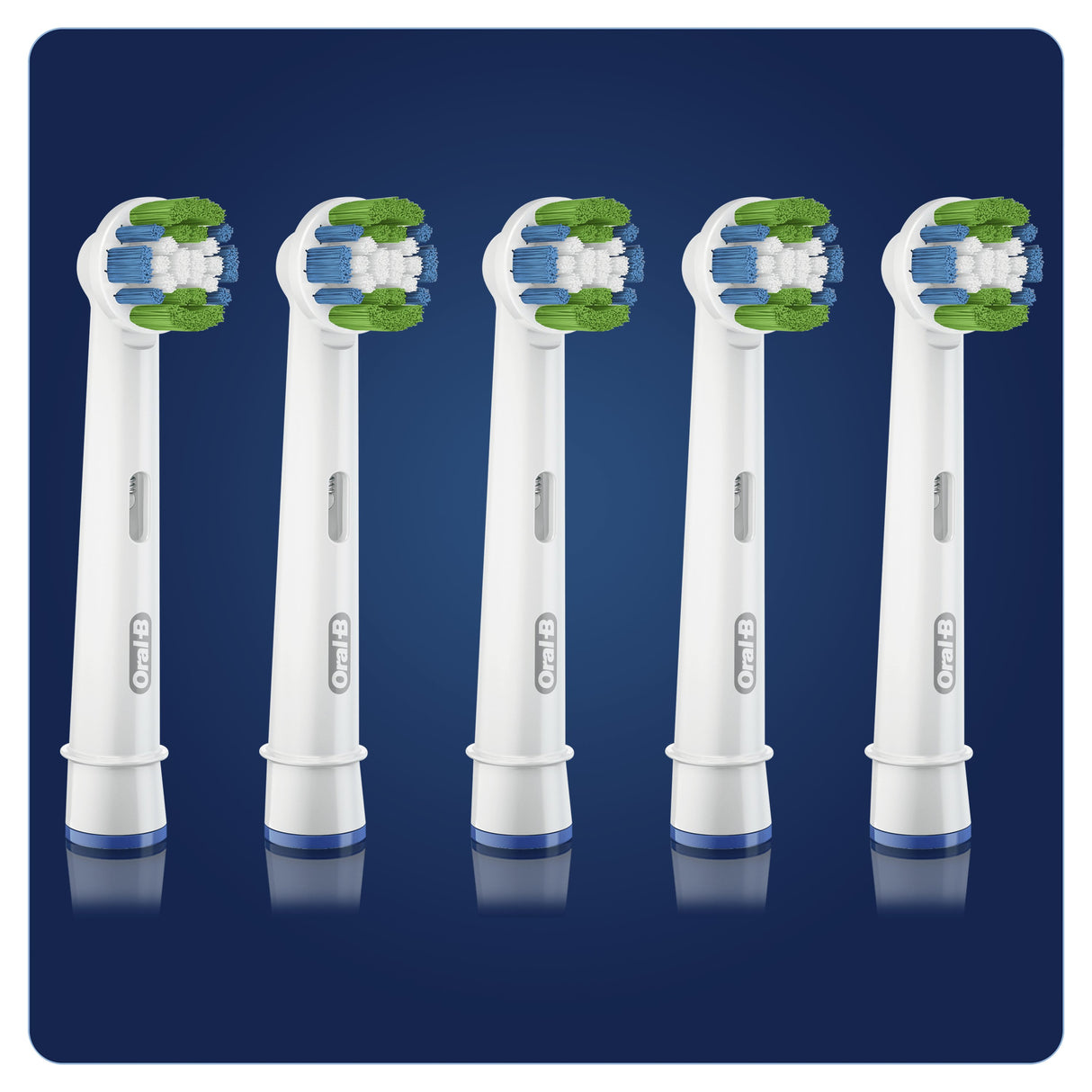 EAN 4210201321569 - Oral-B Precision Clean 80339350 cepillo de cabello 5 pieza(s) Azul, Blanco imagen 1