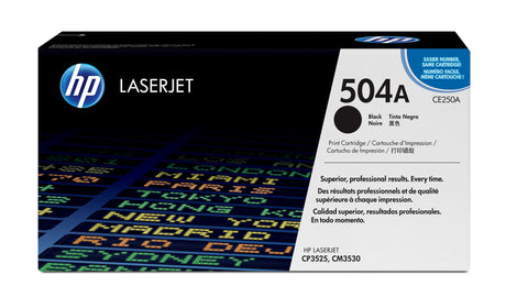 EAN 0883585595686 - HP 504A Black Original LaserJet Toner Cartridge cartucho de tóner 1 pieza(s) imagen 1