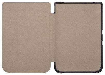 Pocketbook Wpuc-627-S-Gy Funda Para Libro Electrónico 6" Folio Marrón/Gris