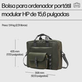 EAN 0197961660296 - HP 15.6 Modular Laptop Bag 39,6 cm (15.6") Bandolera Verde, Gris imagen 4