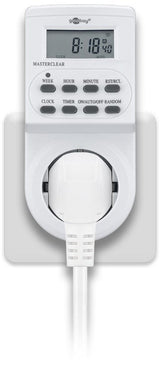 Goobay Temporizador Digital 51277 Blanco