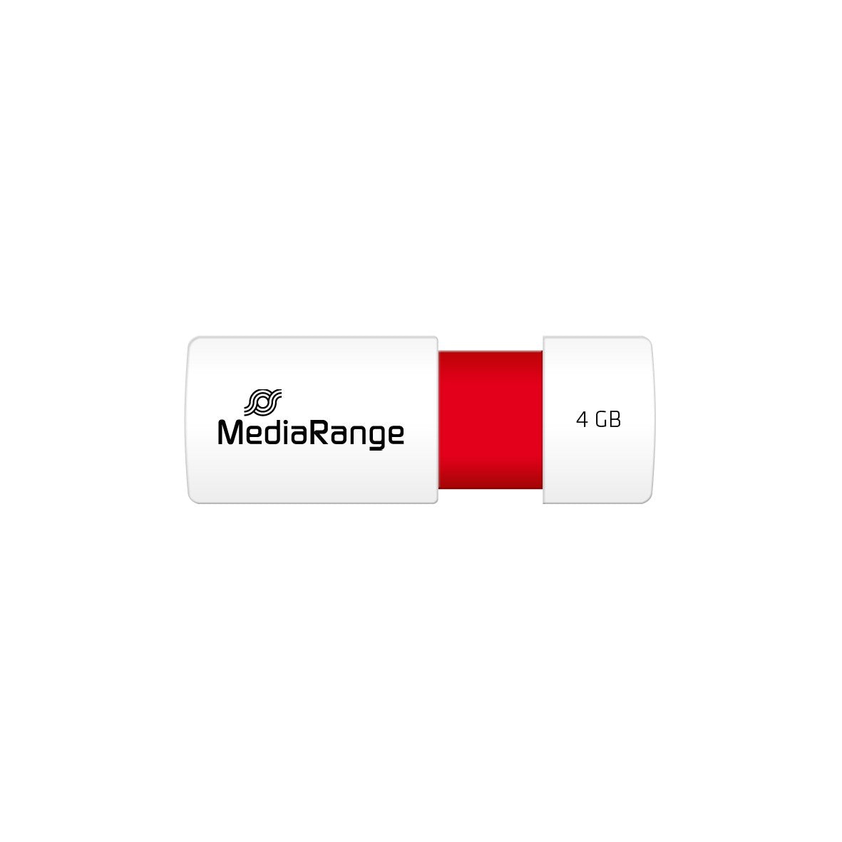 EAN 4260283118151 - MediaRange MR970 unidad flash USB 4 GB USB tipo A 2.0 Rojo, Blanco imagen 4