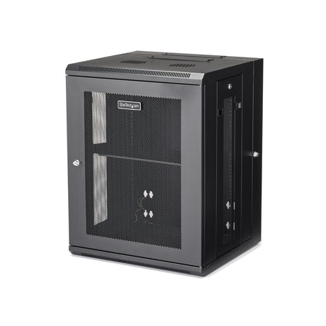 EAN 0065030870085 - StarTech.com RK1520WALHM armario rack Bastidor de pared Negro imagen 1