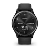 Smartwatch Garmin Vivomove Sport  Notificaciones  Frecuencia Cardíaca  Gps  Negro Pizarra