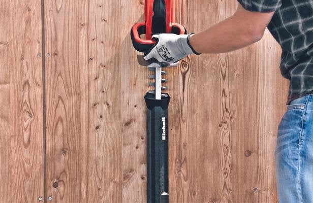 Einhell Power X-Change Akku-Heckenschere Gc-Ch 1855/1 Li Kit, 18 Volt (Rojo/Negro, Li-Ionen Akku 2,5ah) 3410506