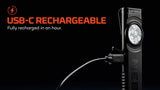 Linterna Compacta Recargable Slim Mini Uv