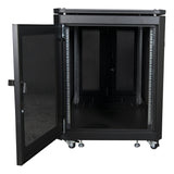 EAN 5420016846365 - LOGON RSL12U61BL armario rack 12U Rack o bastidor independiente Negro imagen 2