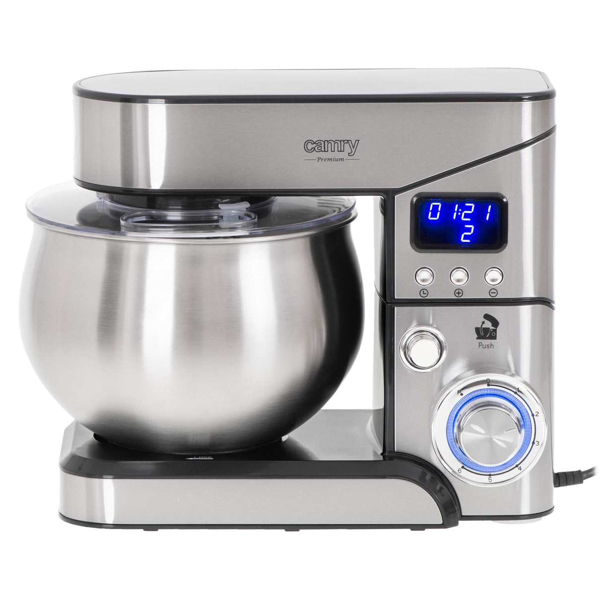 Robot De Cocina Camry Premium Cr 4223  2000 W 5 L Plata