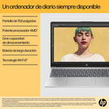 Portátil Hp 15-Fc0240ns 15.6" Amd Ryzen 7-7730u 32gb 1tb Ssd Amd Radeon Graphics Sin Sistema Operativo Plata - Teclado Qwerty Español
