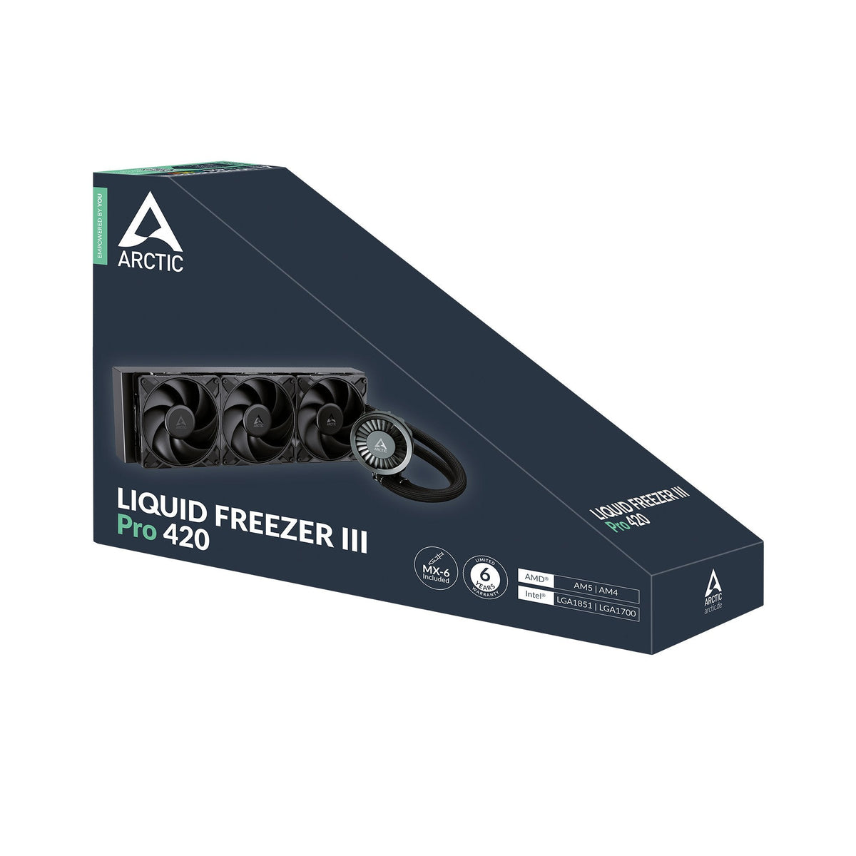 Refrigeración Líquida Arctic Liquid Freezer Iii Pro 420mm 3 Ventiladores Vrm Pwm