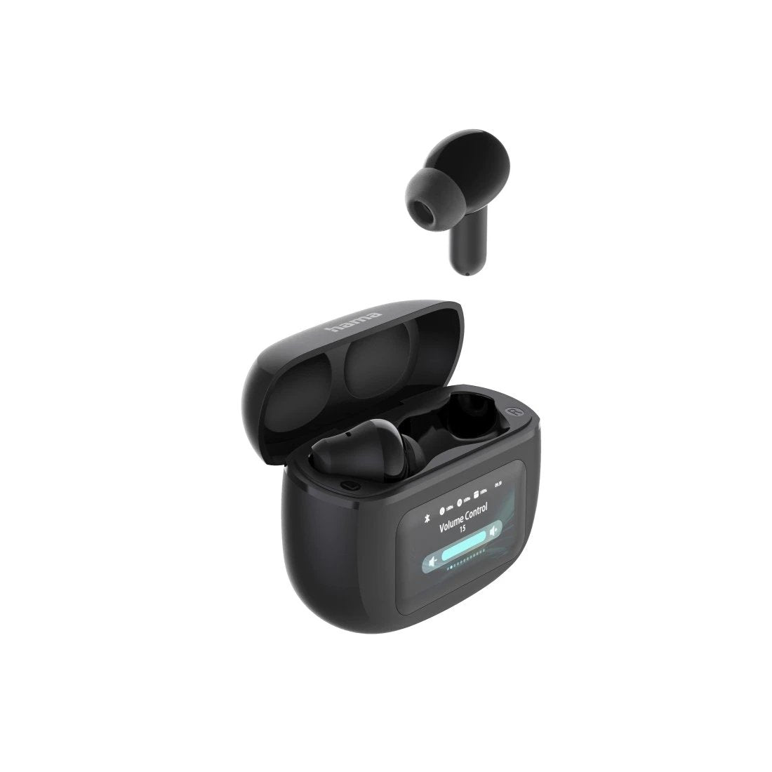 Hama Spirit Touch Auriculares Inalambricos Tws - Bluetooth 5.4 - Control Tactil Inteligente - Estuche Recargable -