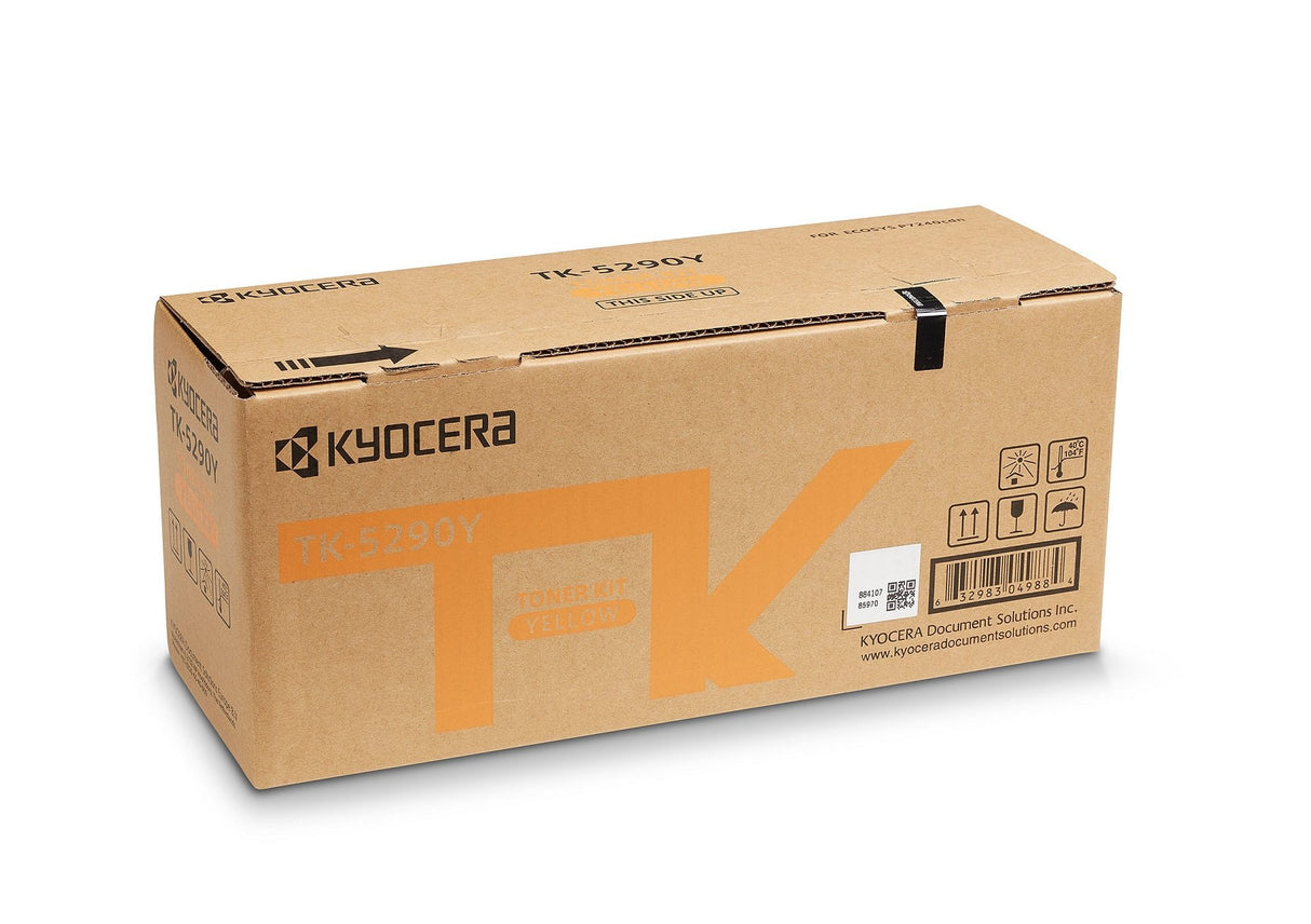 EAN 0632983049884 - KYOCERA TK-5290Y cartucho de tóner 1 pieza(s) Original imagen 1