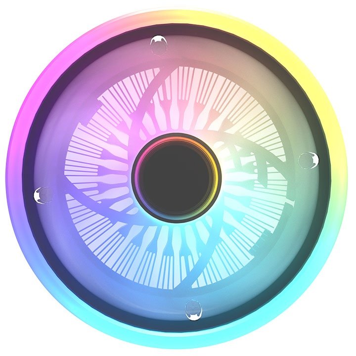 Thermaltake Ux150-L Iluminación Argb, Enfriador De Cpu 130 Mm Cl-P147-Ca13sw-A