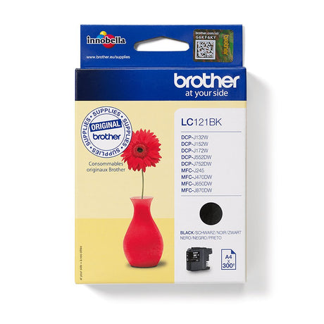 EAN 4977766723183 - Brother LC121BK cartucho de tinta 1 pieza(s) Original Negro imagen 1