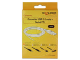 Cable Delock 1.8m Usb 2.0-A/2.5mm De Audio 1,8 M 2,5mm Usb Tipo A Negro
