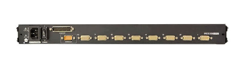 8 Port 17" Lcd Kvmp Switch  With Swiss/German Keyboard