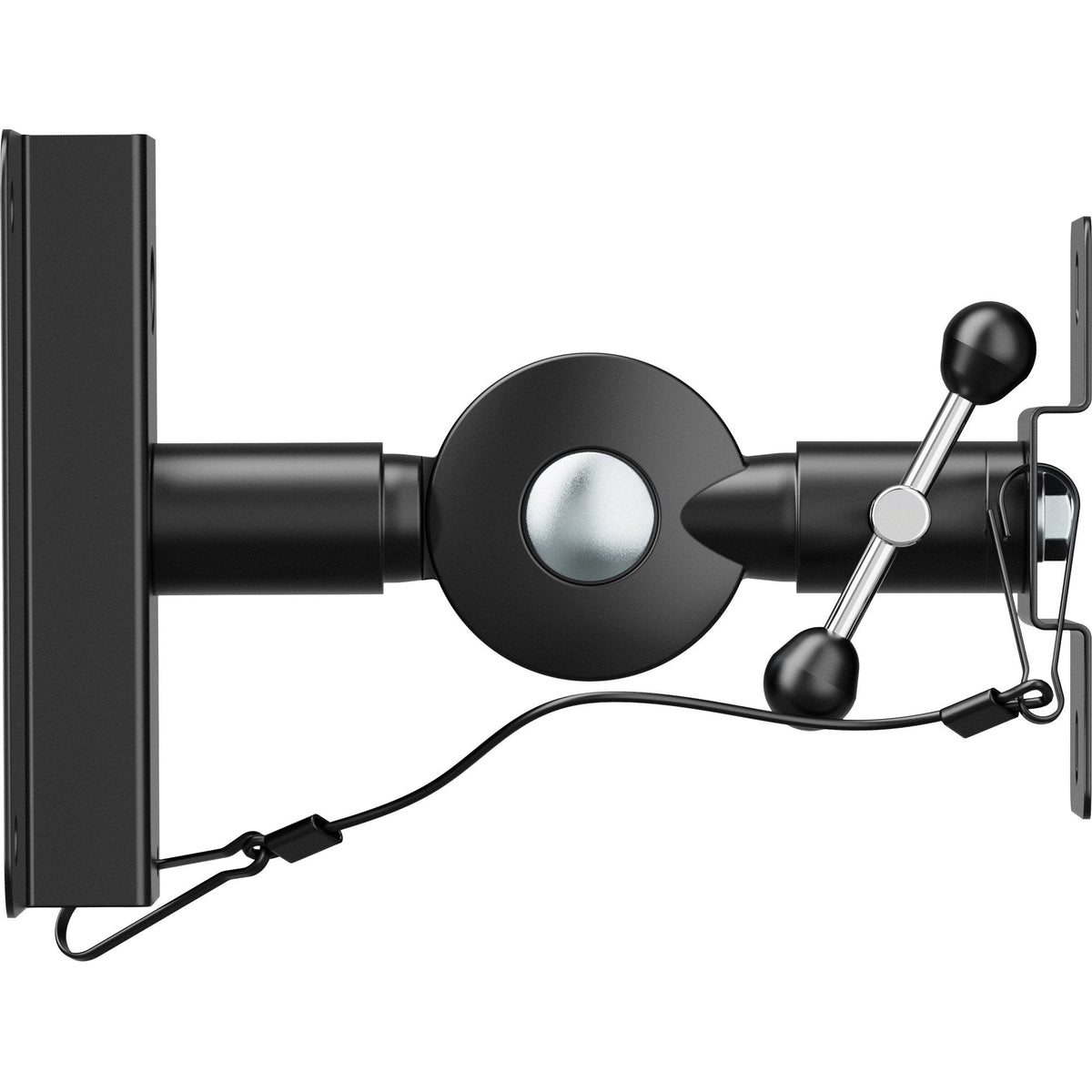 Juego De 2 Soportes De Pared Para Altavoces Inline, Negro